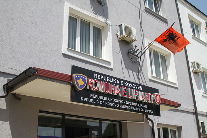 Municipality of Lipjan, pictured in the reporting image